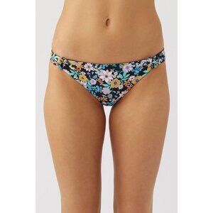 O'Neill Womens Tatum Alamitos Bikini Swim Bottom Black Floral XL